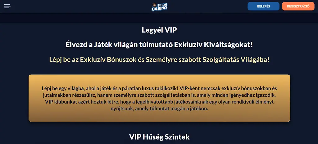 Hűségprogram és Extra Promóciók